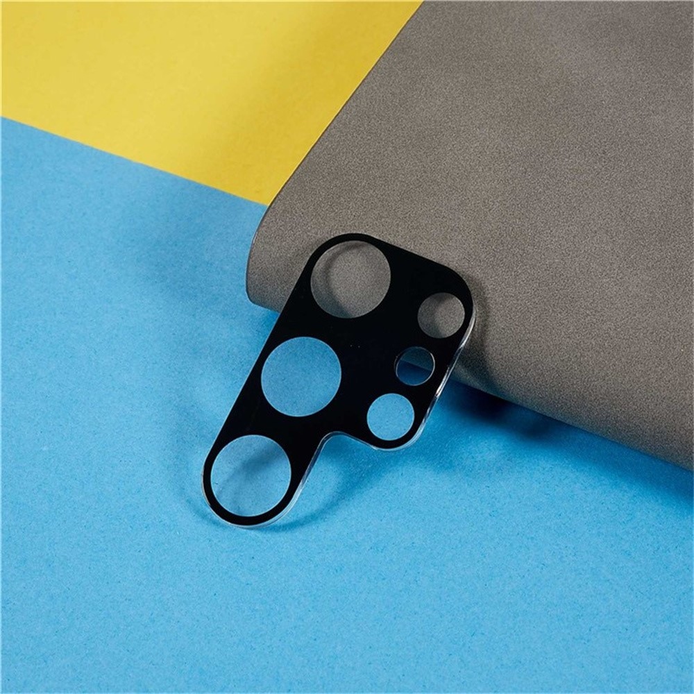 Selyemüveg kamera lencse a Samsung Galaxy S25 Ultra fényképezőgépen - fekete