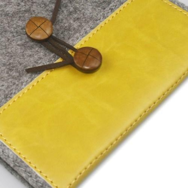 Borítékolható univerzális táblagép tok 22 x 16 cm - sárga