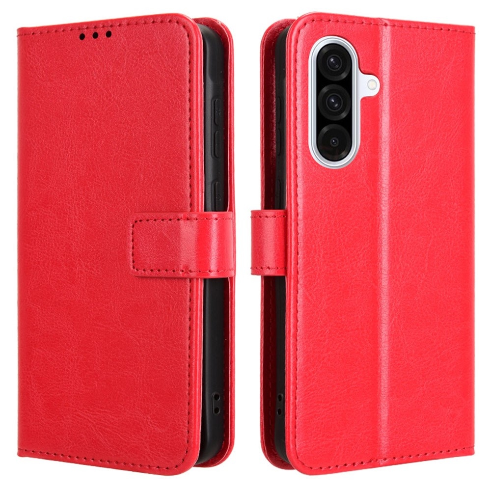 Őrült könyves tok Samsung Galaxy A36 5G - piros