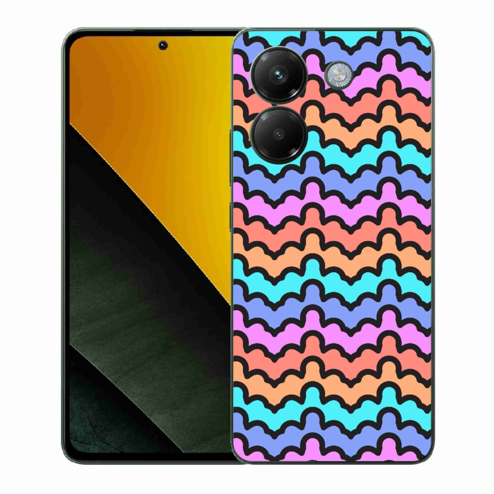 Gél borítás mmCase a Xiaomi Poco M7 Pro 5G számára - absztrakt motívum 30
