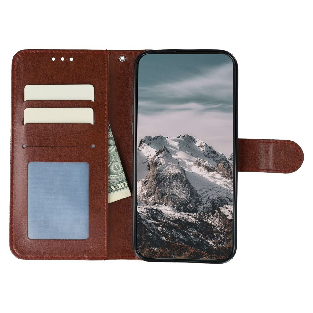 Mandala könyvtáska Xiaomi Redmi 15 5G - barna