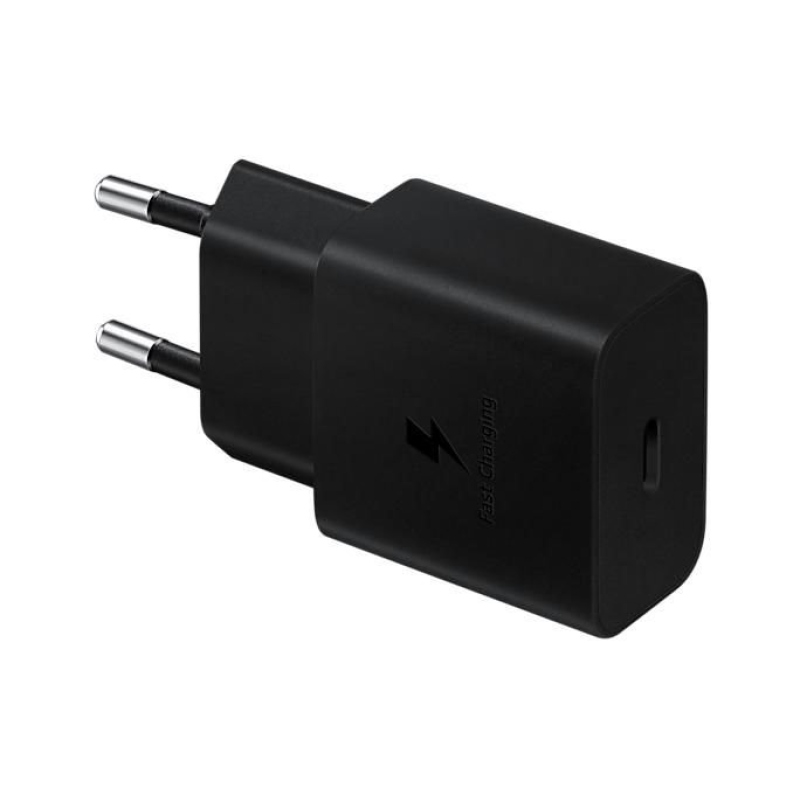 EP-T1510EBE Samsung USB-C 15W-os utazási töltő fekete (OOB Bulk)