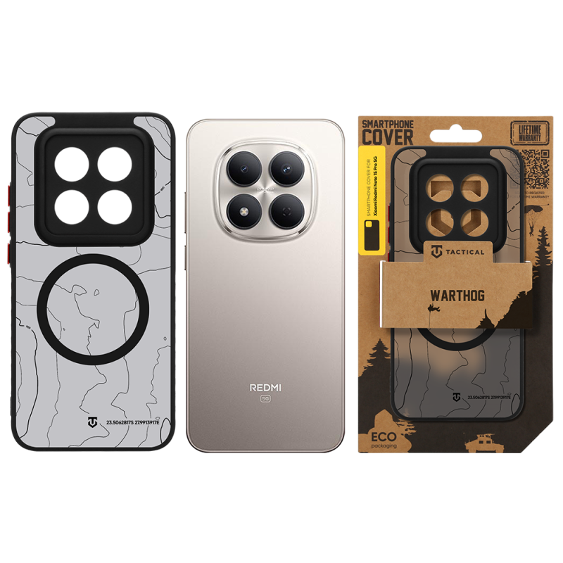 Tactical MagForce Warthog tok a Xiaomi Redmi Note 15 Pro 5G Asphalt modellhez