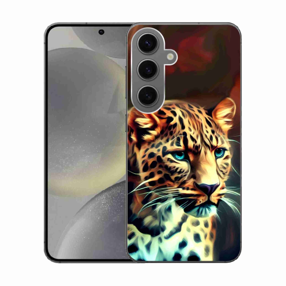 Zselés borítás mmCase Samsung Galaxy S24 készülékhez - leopárd