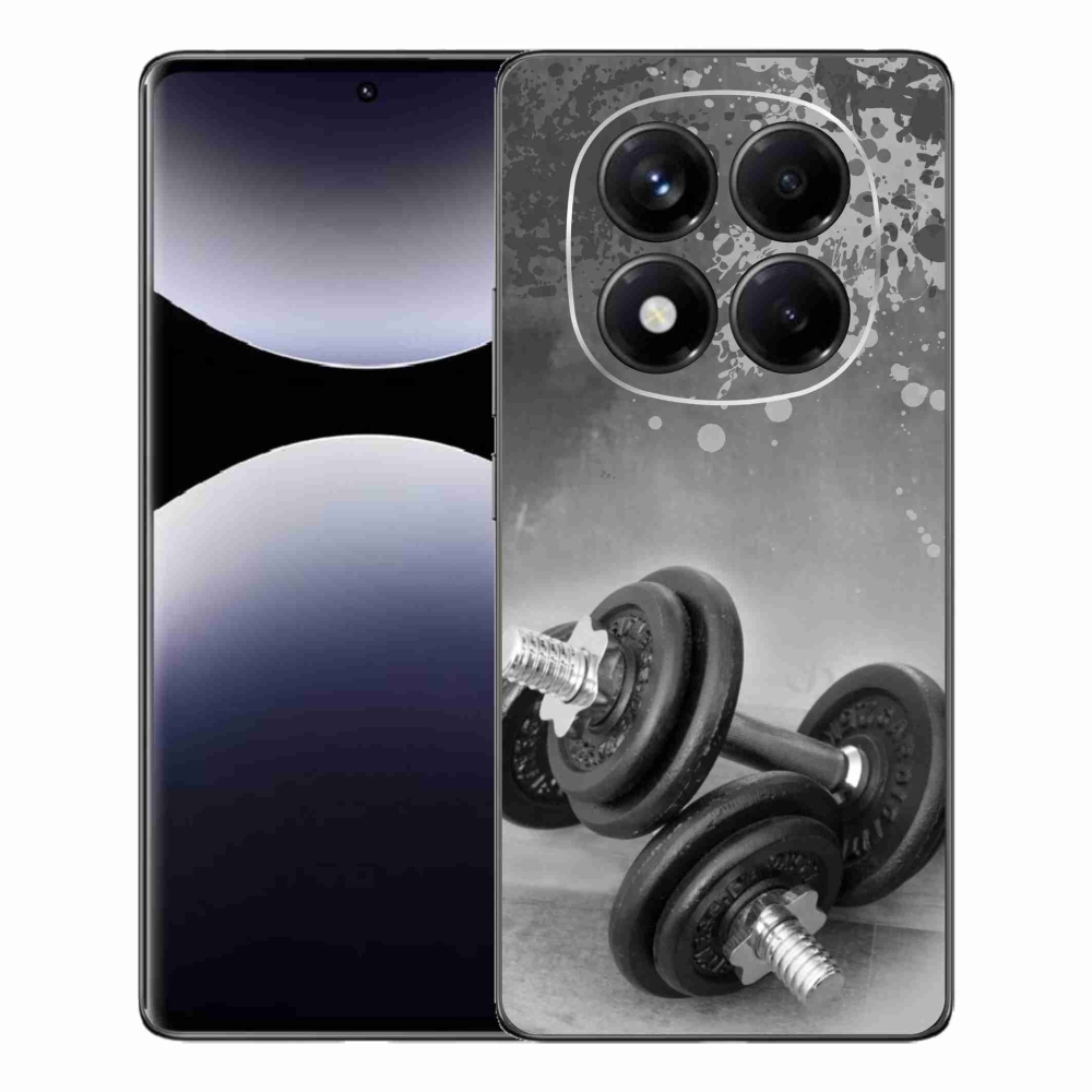 Gél borítás mmCase a Xiaomi Redmi Note 14 Pro-hoz - súlyzók 1