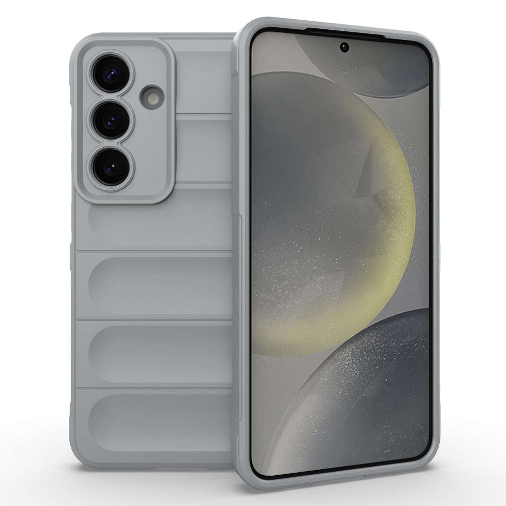 Rugg tartós zselés tok Samsung Galaxy S25+ készülékhez - világosszürke