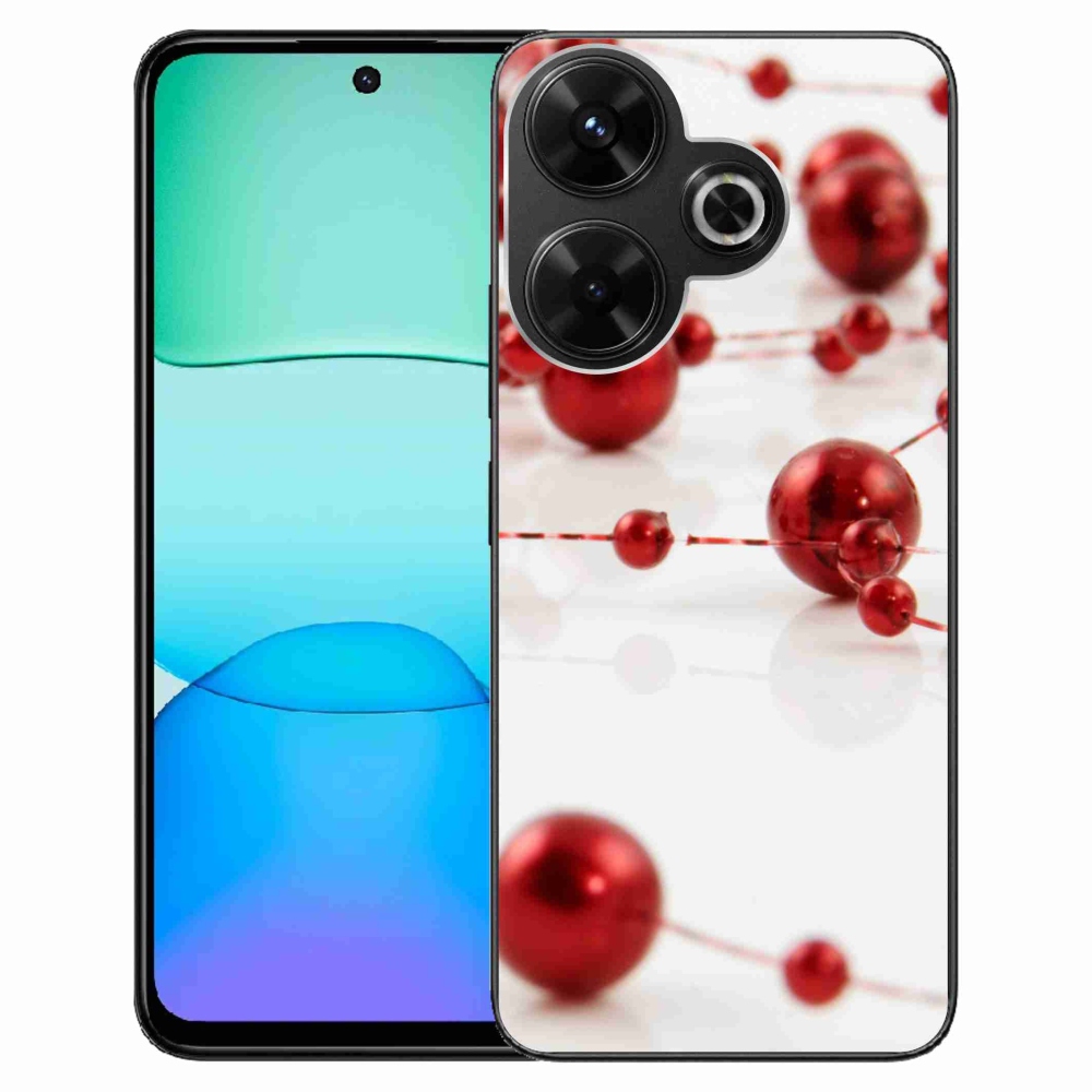 Gél borítás mmCase a Xiaomi Redmi 13 4G/Poco M6 4G - karácsonyi lánchoz