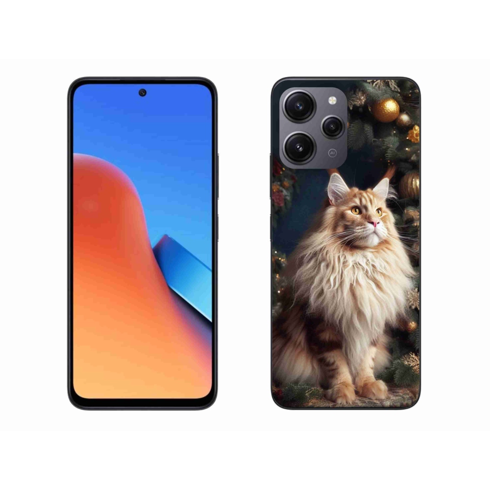 Gél borítás mmCase a Xiaomi Redmi 12-hez - macska a fánál