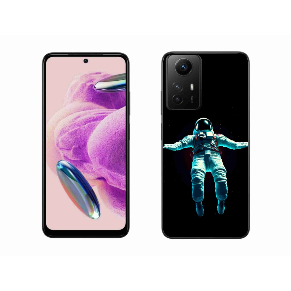 Gél borítás mmCase a Xiaomi Redmi Note 12S számára - kozmonauta