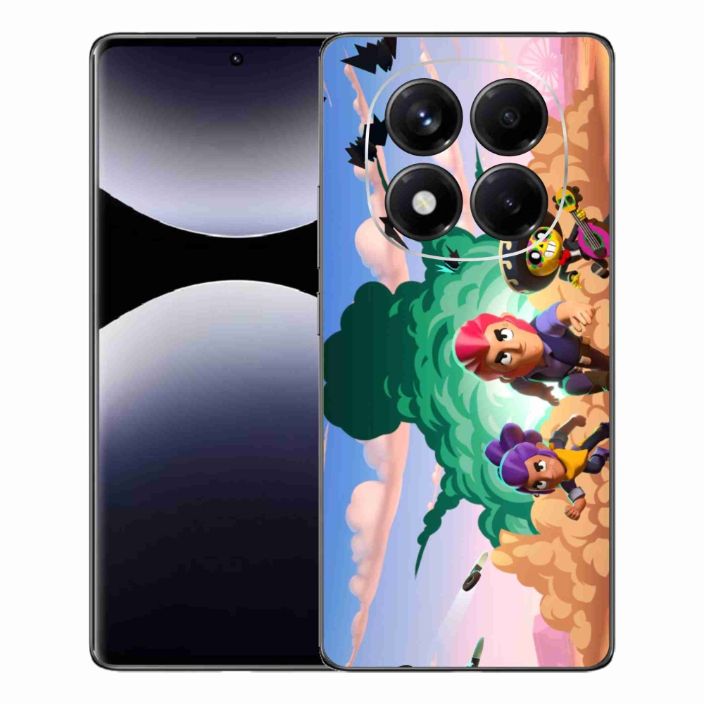 Gél borítás mmCase a Xiaomi Redmi Note 14 Pro számára - brawl stars