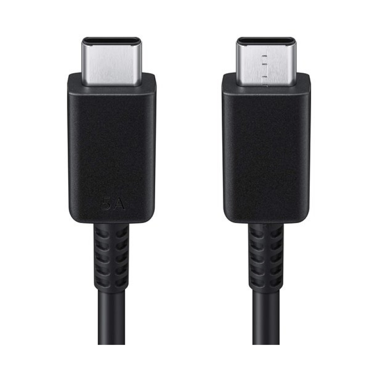 EP-DX510JBE Samsung USB-C/USB-C adatkábel 5A 1,8m fekete