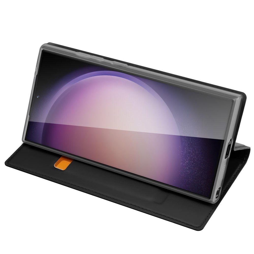 DUX könyvtáska Samsung Galaxy S24 Ultra készülékhez - fekete