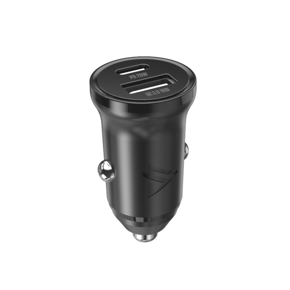 iPEAX autós töltő CL-03, 20 W, 1x USB-C és USB-A - fekete