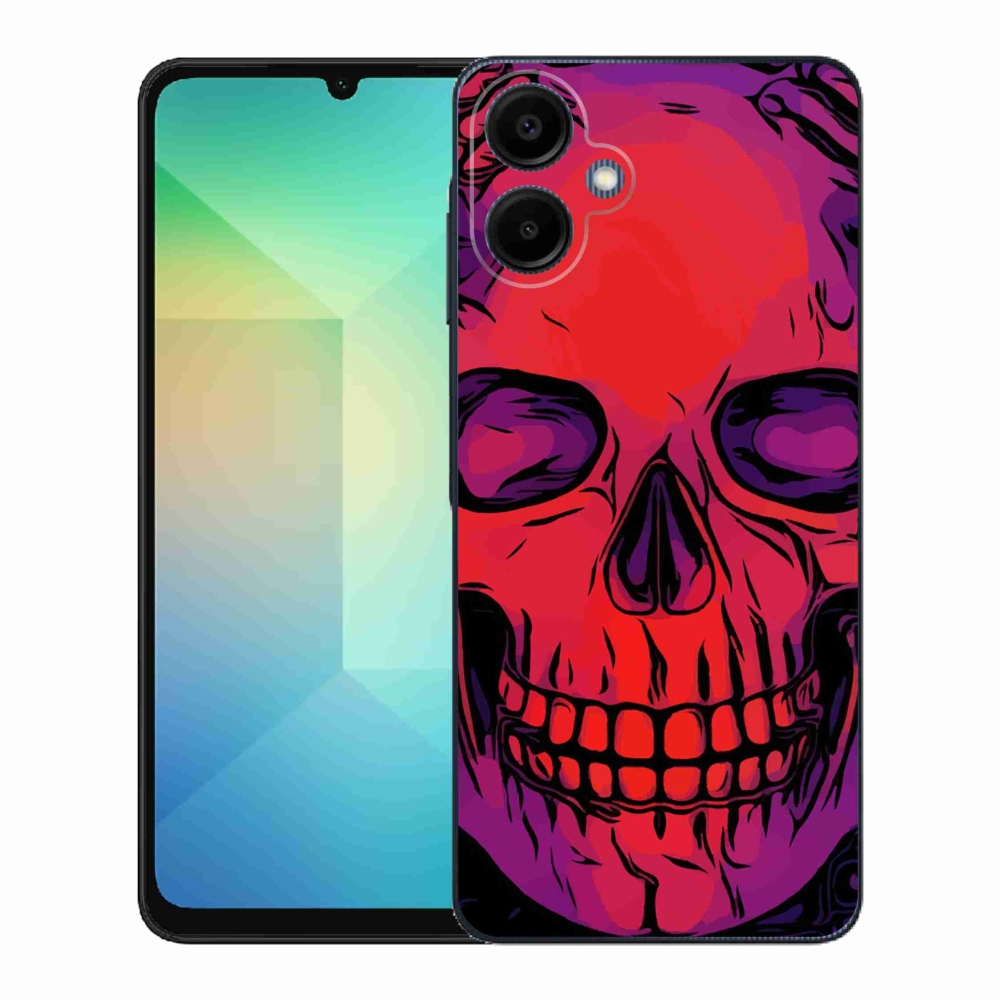 Gél védőburkolat mmCase Samsung Galaxy A06 4G - koponya