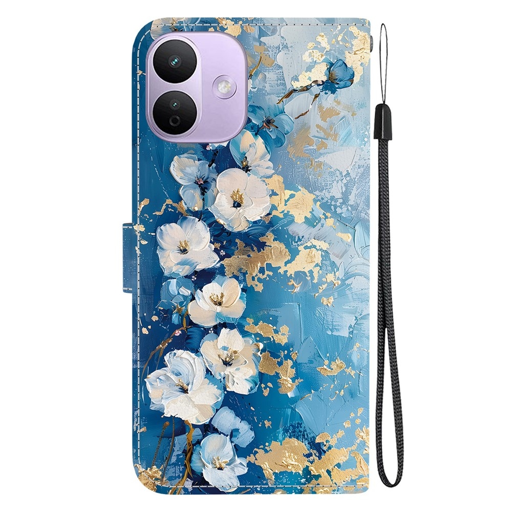 Essent könyvformájú tok a Xiaomi Redmi Note 17 Pro 5G-hez – magnólia virágok