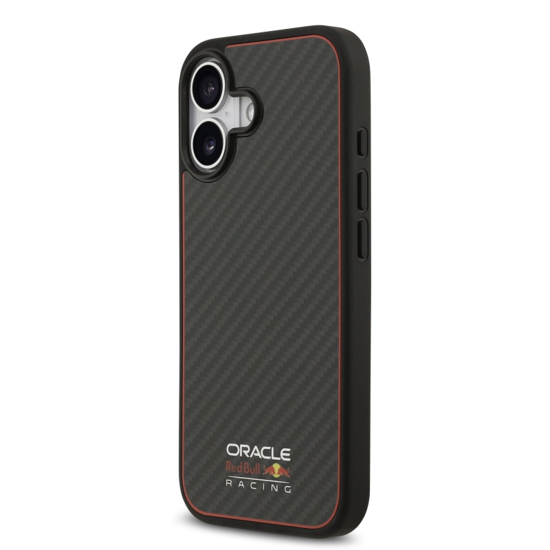 Red Bull Kevlar MagSafe hátlap iPhone 17 Fekete