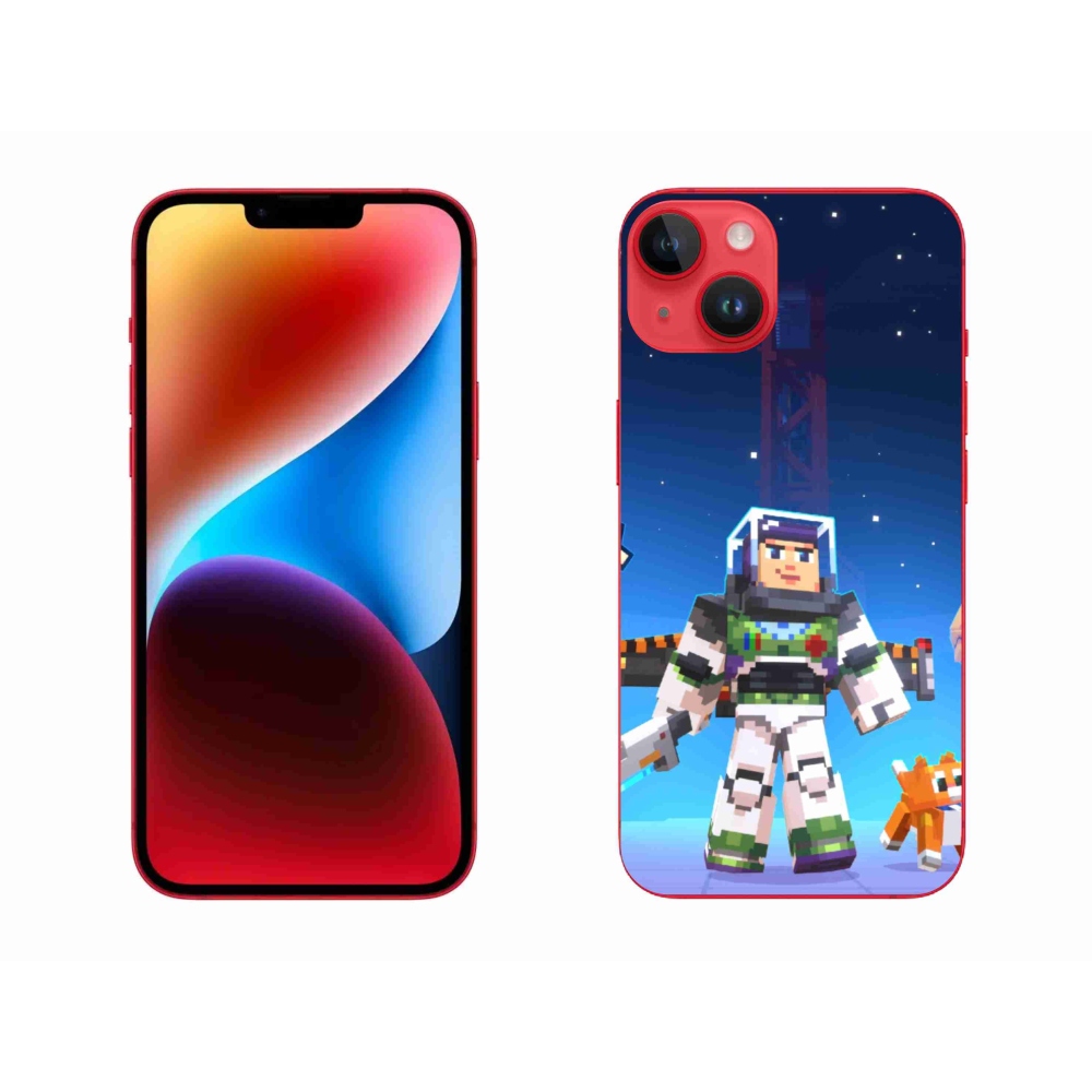 Zselés borítás mmCase iPhone 14 Plus készülékhez - minecraft 2