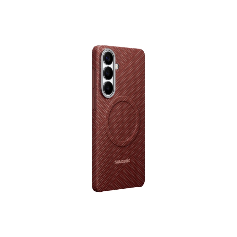 EF-KS947SRE Samsung Carbon mágneses borító Galaxy S26+ korallpiros színhez