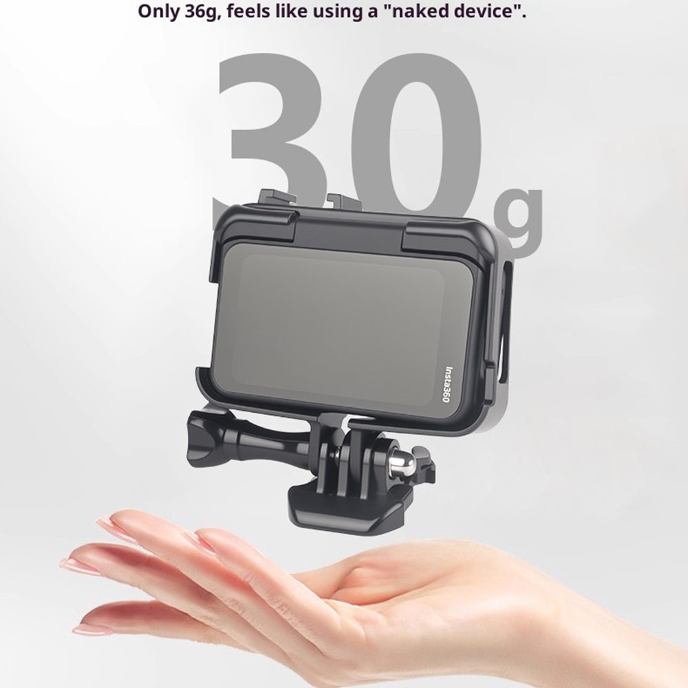 Könnyű védőkeret gyorskioldó talppal Insta360 GO Ultra készülékhez