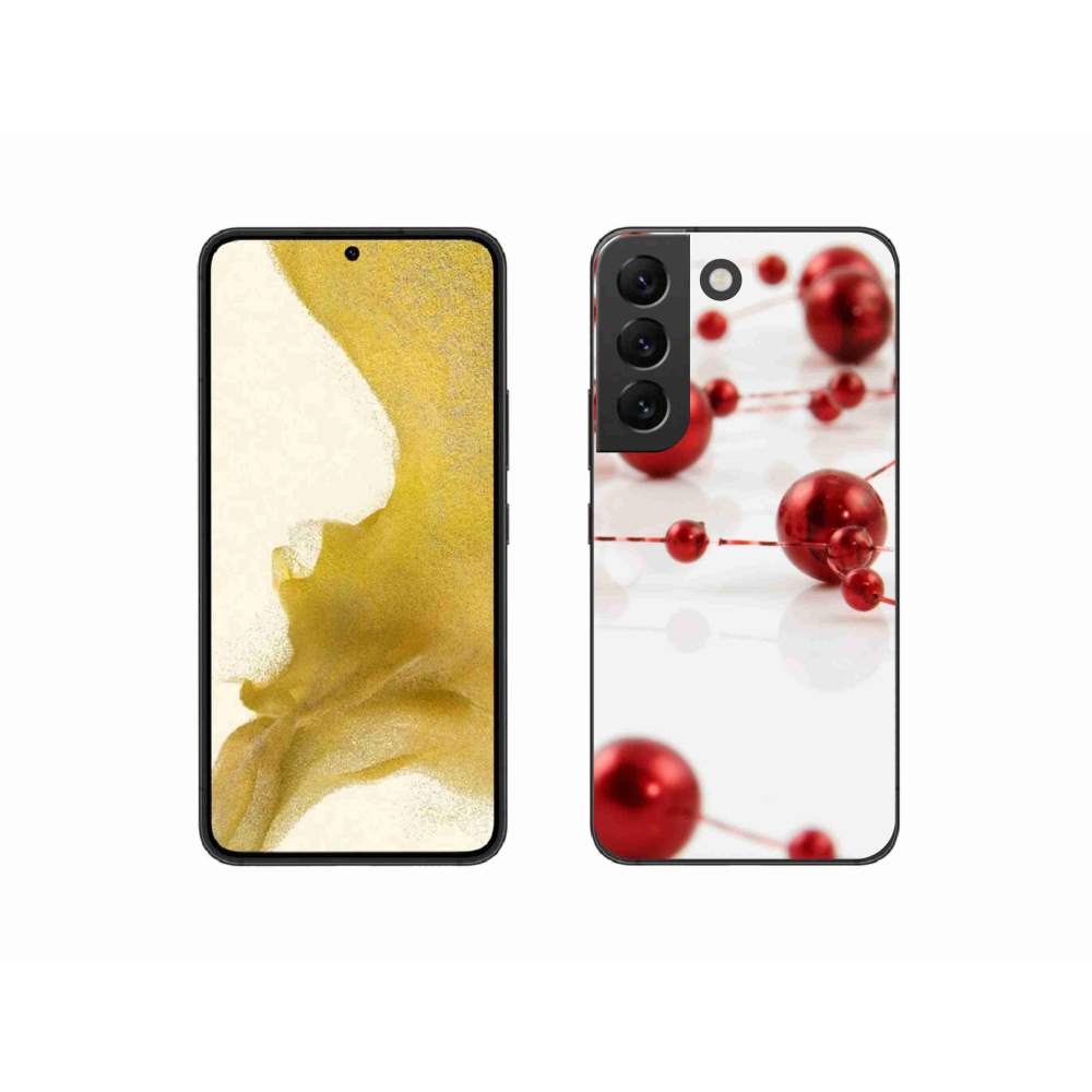 Gél borítás mmCase Samsung Galaxy S22 5G - Karácsonyi lánc