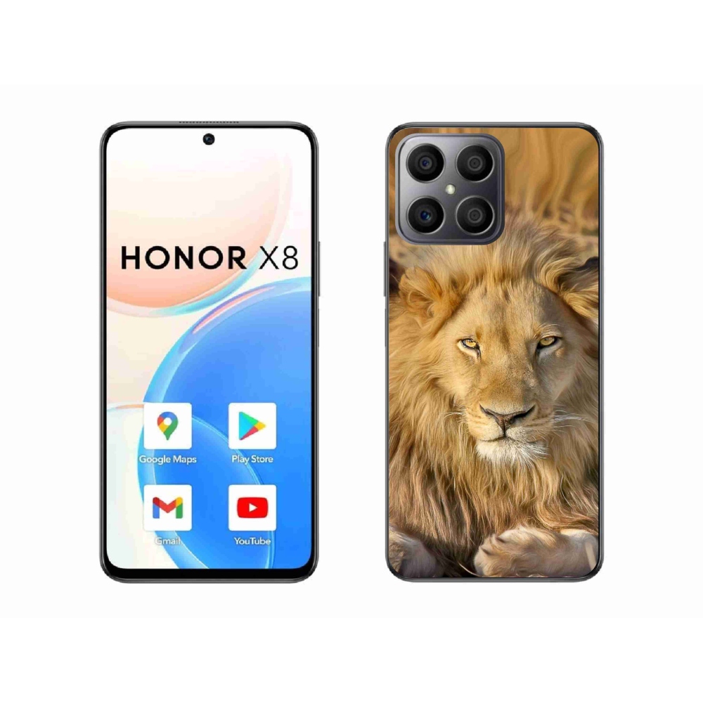 Zselés borítás mmCase a Honor X8-hoz - Lion 2