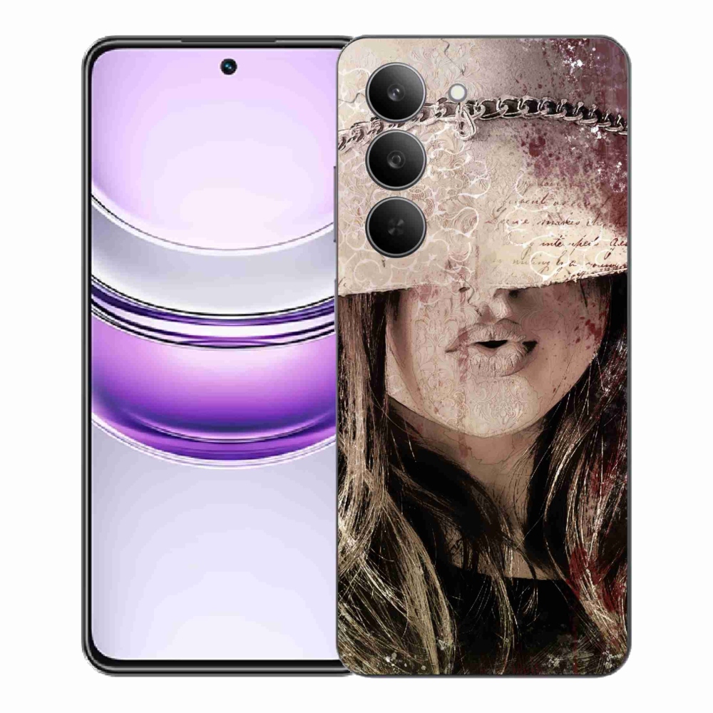 Gél borítás mmCase a Realme 14x 5G készülékhez - lány