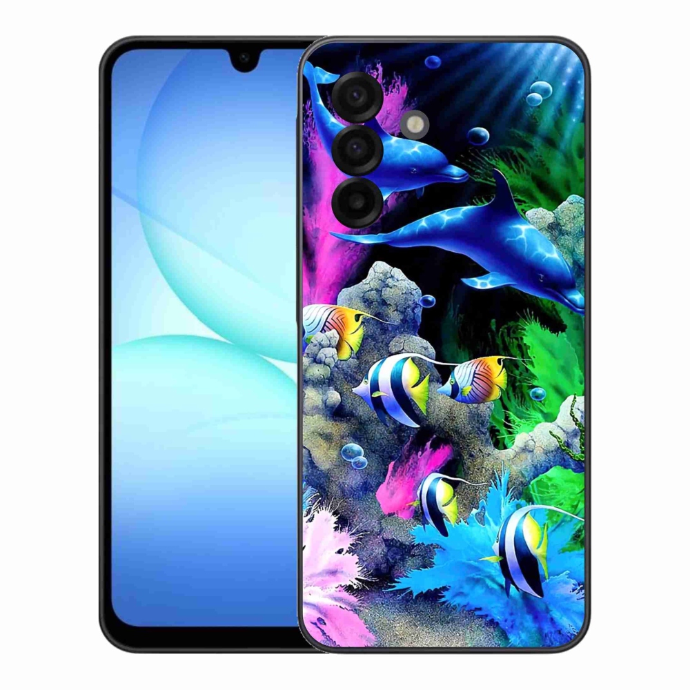 Gél borítás mmCase Samsung Galaxy A17 4G/5G - Sea World - Tengeri világ