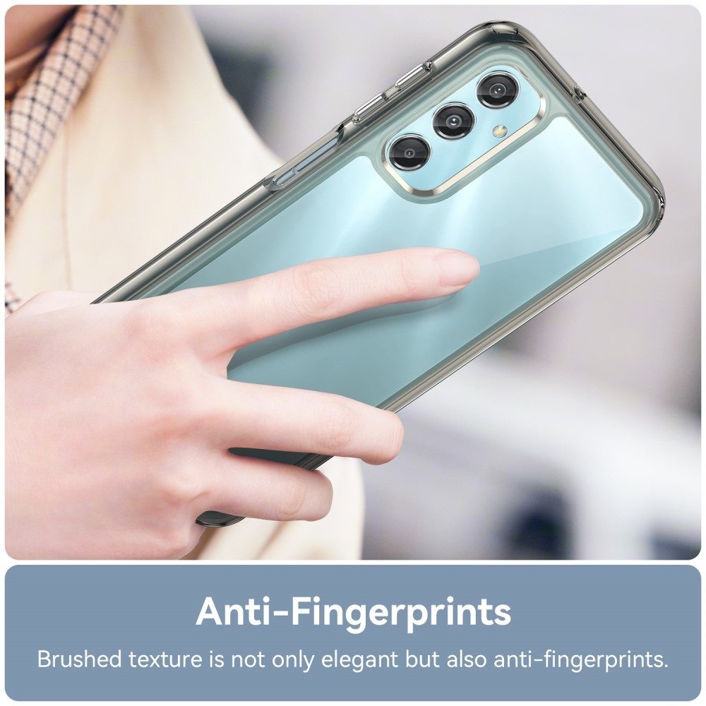 Gél tok kemény hátlappal a Samsung Galaxy A25 5G készülékhez - szürke