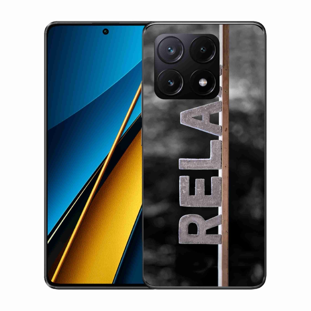 Gél borítás mmCase a Xiaomi Poco X6 Pro 5G számára - relax 1