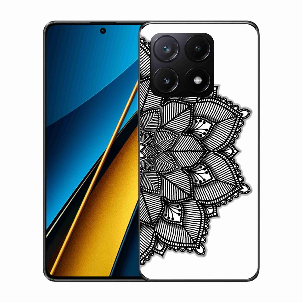 Gél borítás mmCase a Xiaomi Poco X6 Pro 5G számára - mandala