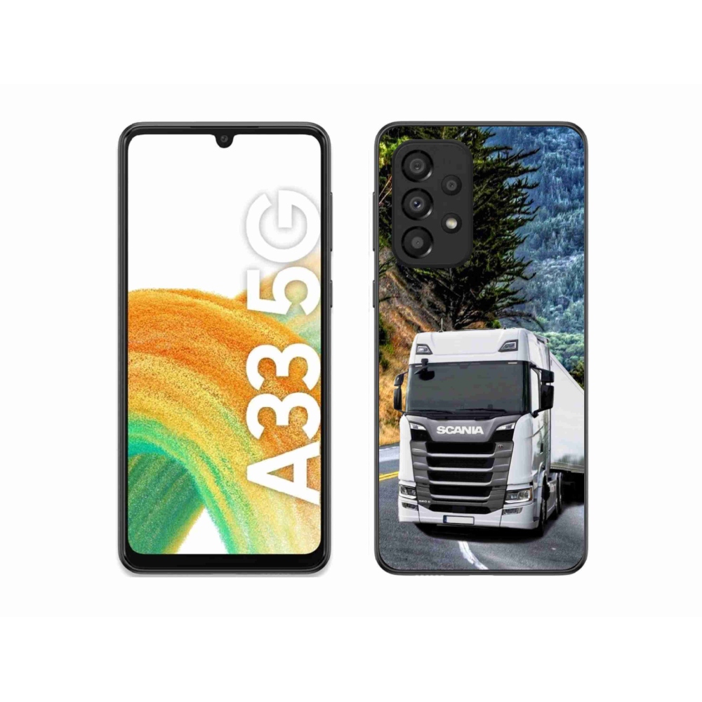 Zselés borítás mmCase Samsung Galaxy A33 5G - teherautó 1