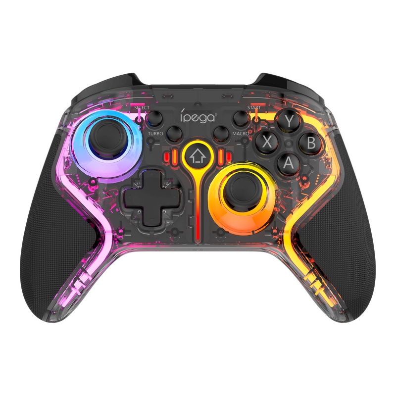 iPega 9666TH Bluetooth RGB Gamepad Android/iOS/PS3/PS4/PC/N-Switch Fekete