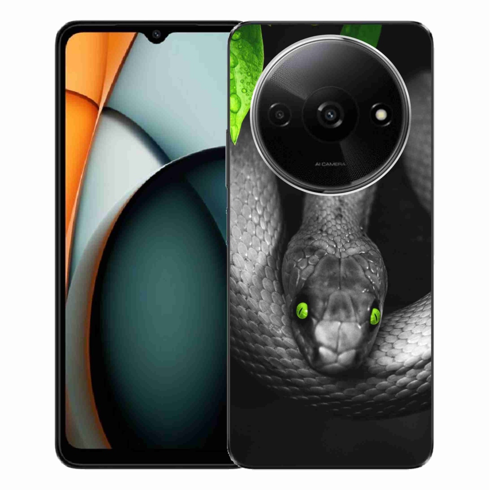 Gél borítás mmCase a Xiaomi Redmi A3-hoz - kígyó