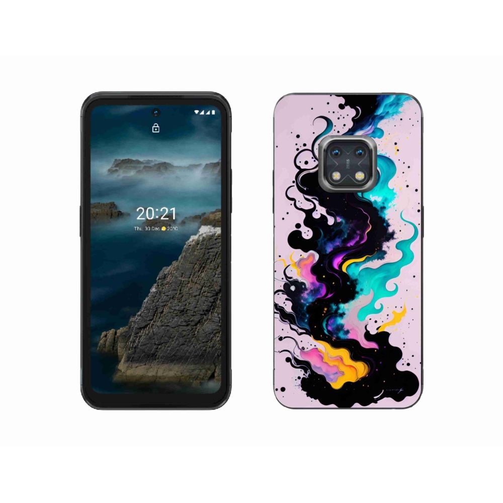 Zselés borítás mmCase a Nokia XR20 készülékhez - absztrakt motívum 4