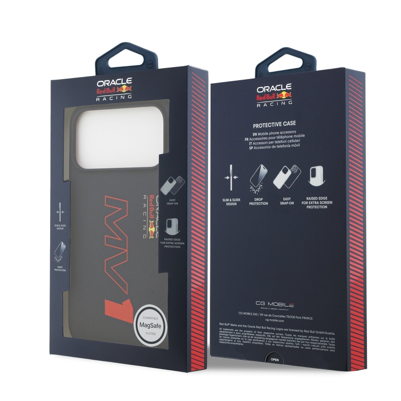 Red Bull szilikon MV1 MagSafe hátlap iPhone 17 Pro Max-hoz Navy Navy
