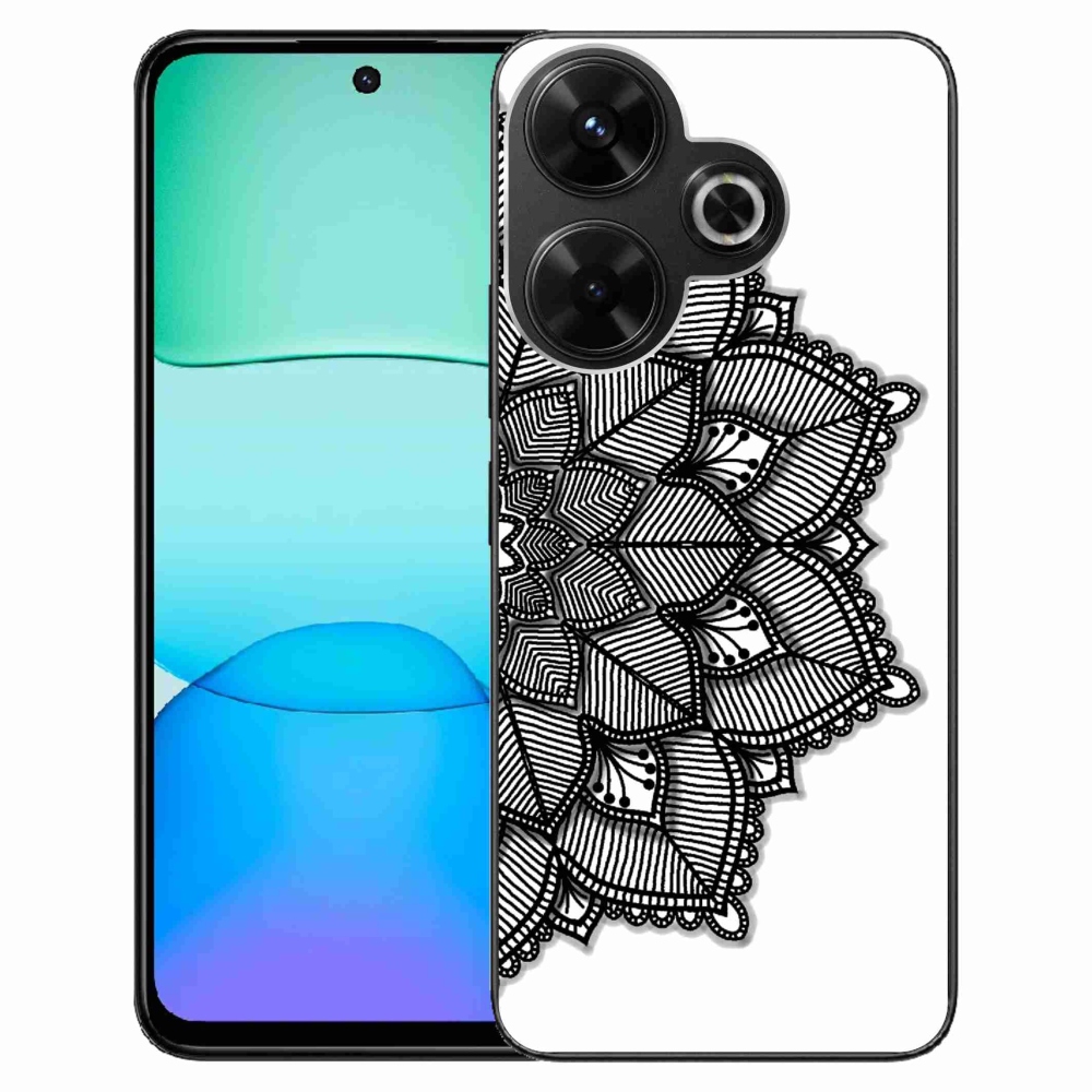 Gél borítás mmCase a Xiaomi Redmi 13 4G/Poco M6 4G - mandala számára