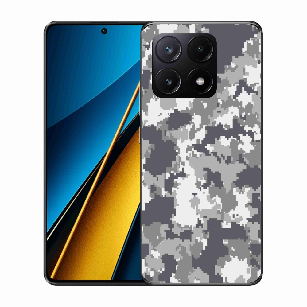 Gél borítás mmCase a Xiaomi Poco X6 Pro 5G-hez - álcázó minta 2