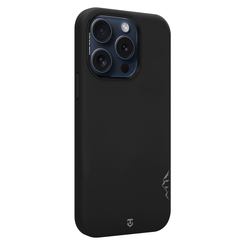 Tactical MagForce Velvet Smoothie 2.0 tok az Apple iPhone 15 Pro-hoz, aszfalt színben