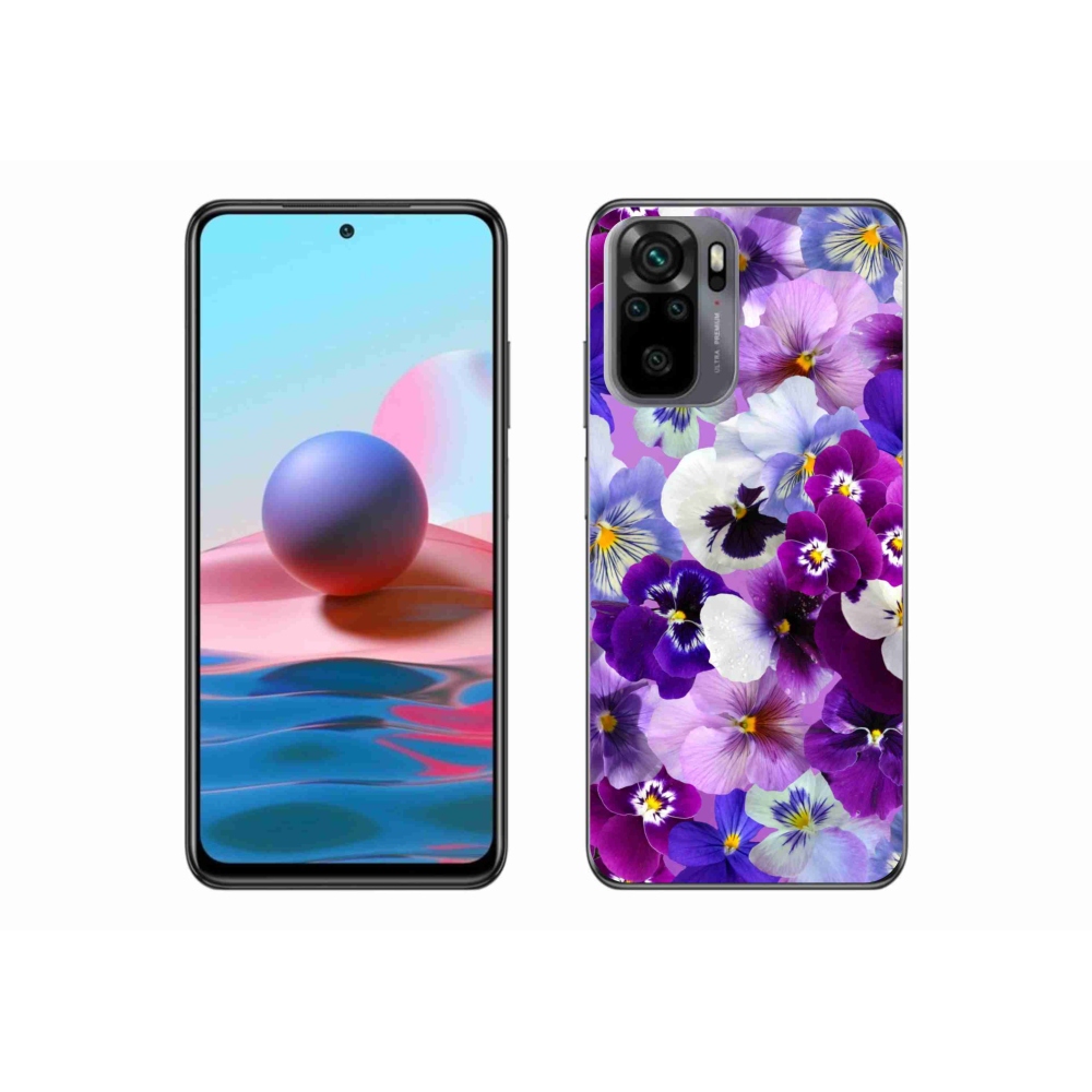 Gél borító mmCase a Xiaomi Poco M5s számára - virágok 9