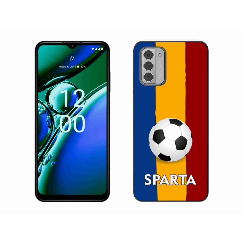 Zselés borítás mmCase a Nokia G42 készülékhez - futball 1