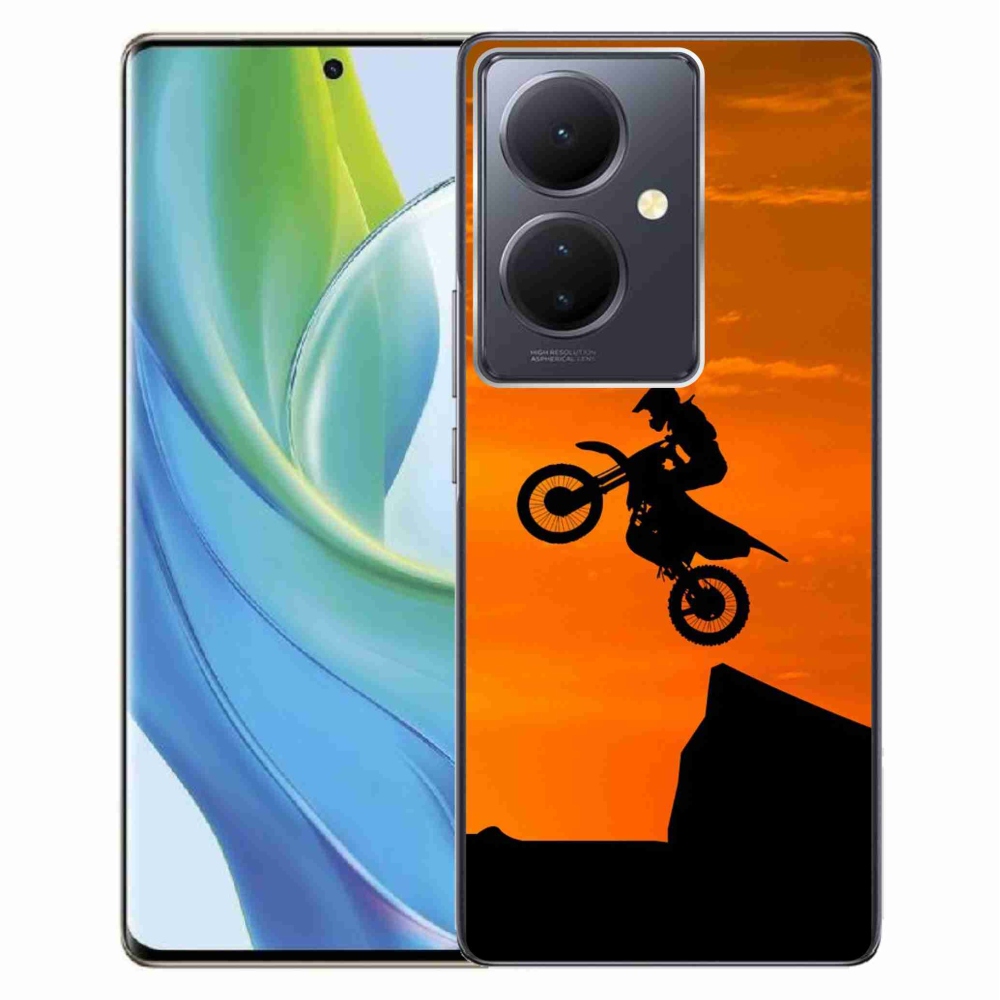 Gél borítás mmCase a Vivo V29 Lite 5G számára - motocross