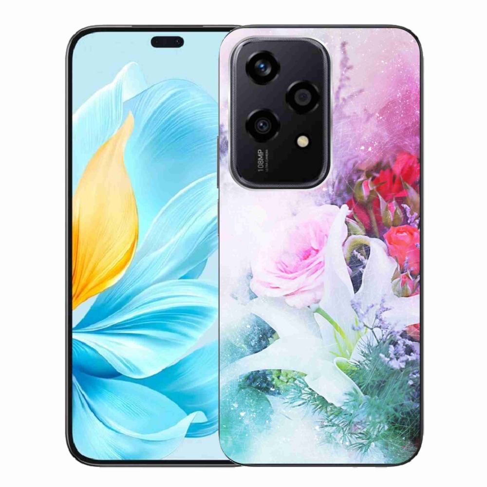 Zselés borítás mmCase a Honor 200 Lite 5G készülékhez - virág 4