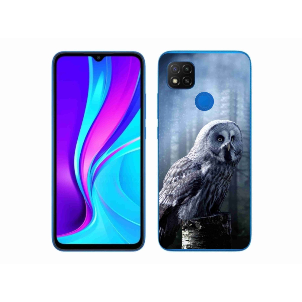 Gél borítás mmCase a Xiaomi Redmi 9C-hez - bagoly