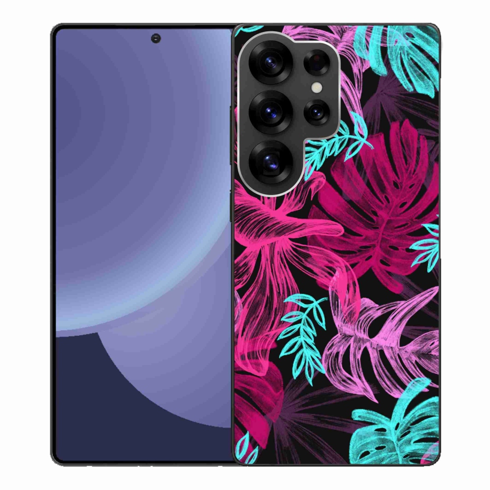 Gél védőhuzat mmCase Samsung Galaxy S25 Ultra - virágok 1