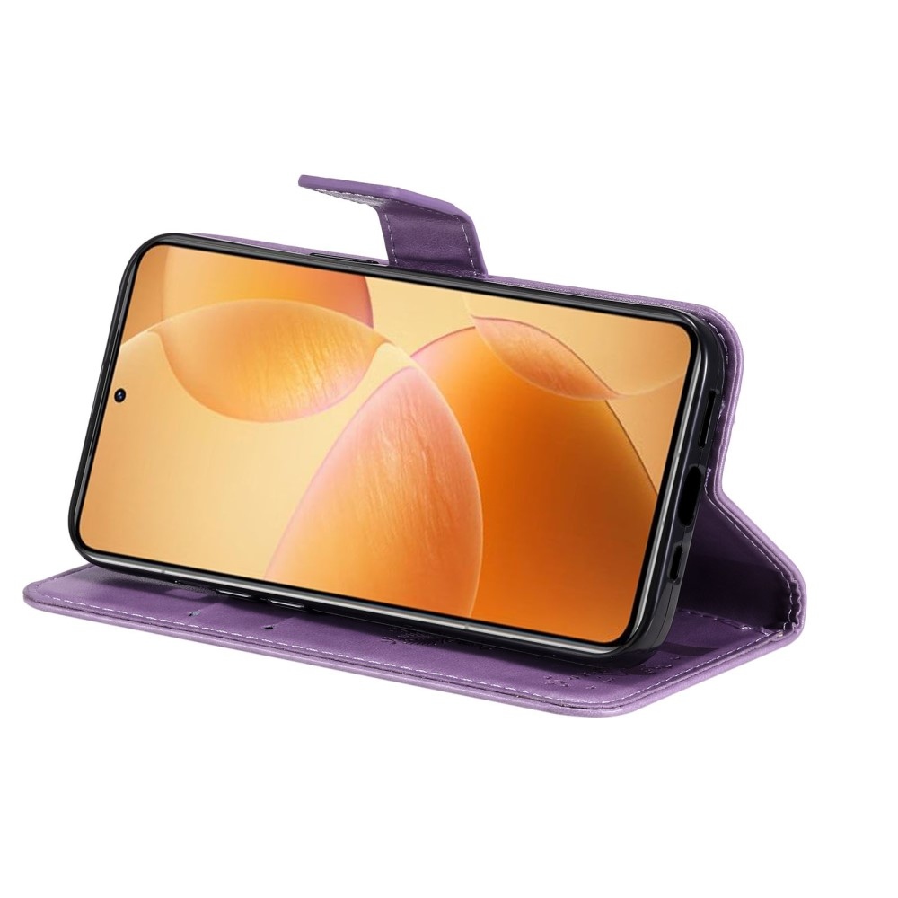 Fák könyve tok Xiaomi 14T Pro - világos lila