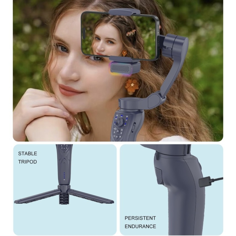 F12 Pro 3 tengelyes gimbal stabilizátor mobiltelefonhoz AI követéssel