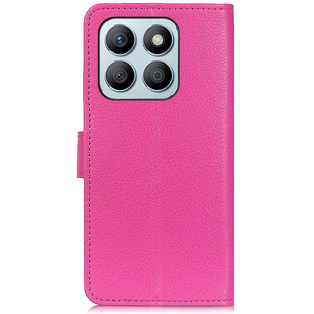 Litchie könyv tok Honor X8b-hez - rózsaszínű