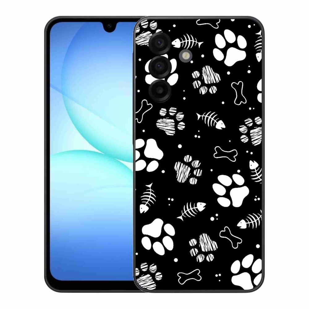 Zselés borítás mmCase Samsung Galaxy A17 4G/5G - kutyamancsok