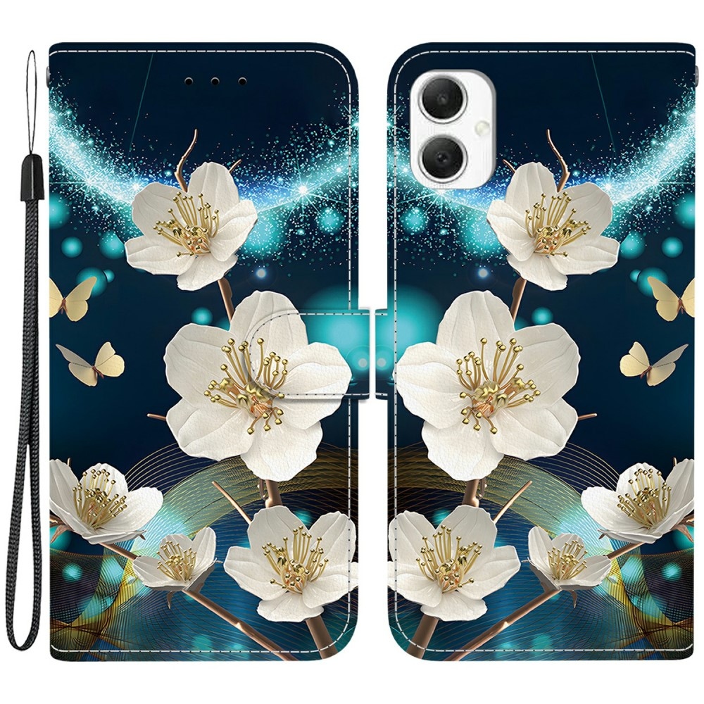 Sokoldalú könyvtáska Samsung Galaxy A06 4G készülékhez - magnólia