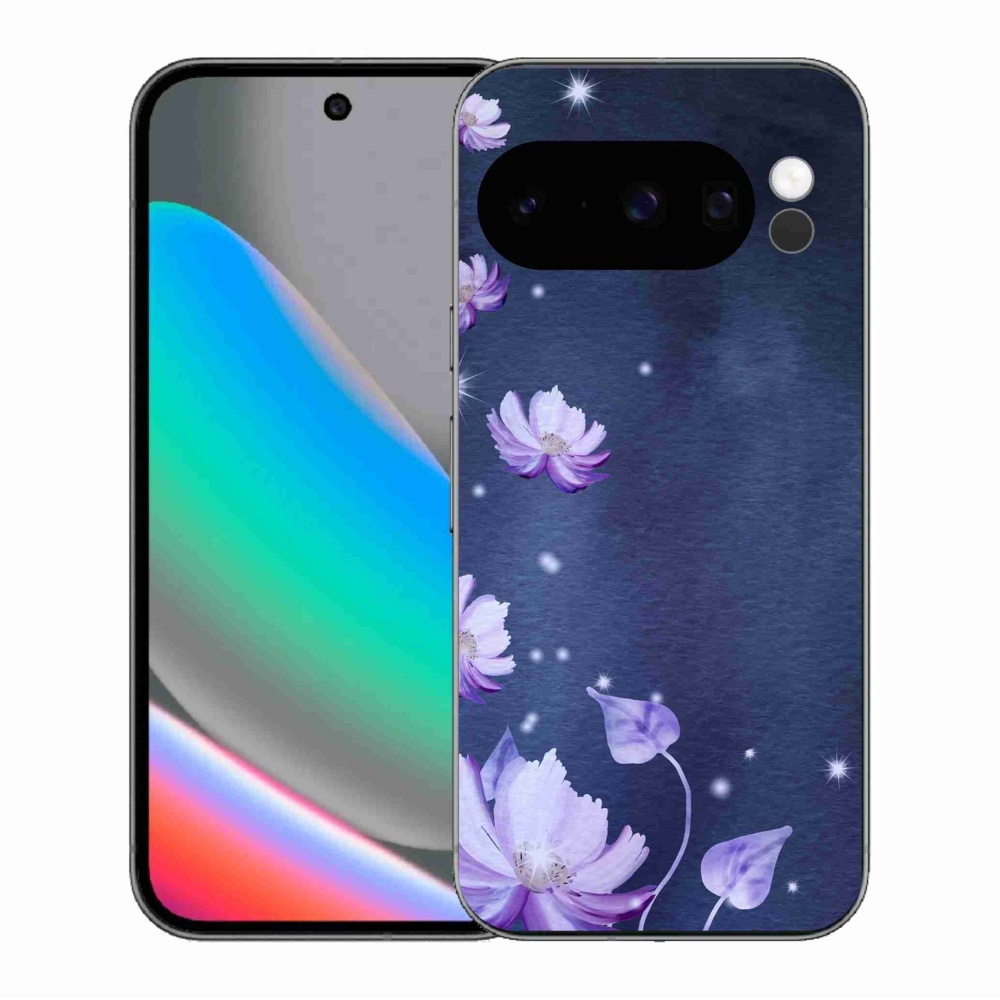 Gél borítás mmCase a Google Pixel 10 Pro számára - hulló virágok